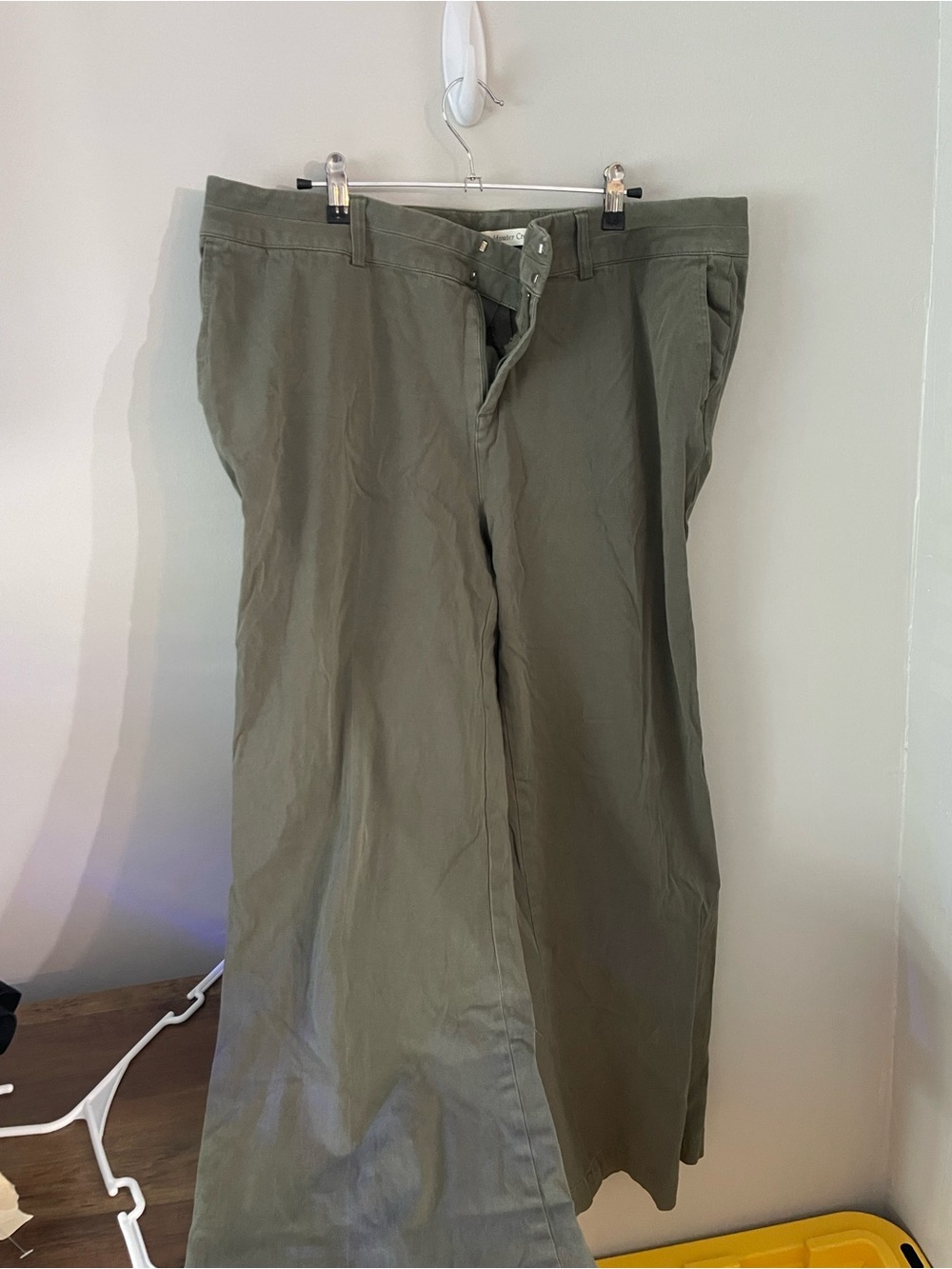 Coldwater Creek Olive Chino Pants